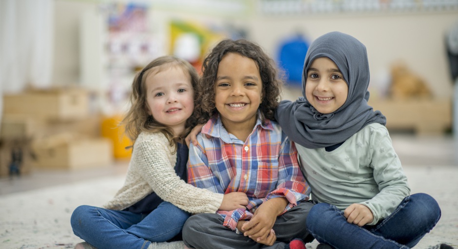 Young children in child care | Getty Images, FatCamera